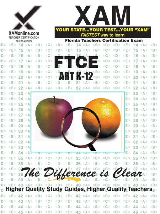 Cover image for FTCE Art Sample Test K-12